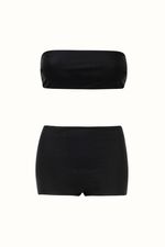 Short Under Cintura Alta Preto | High-Waist Under Shorts Black