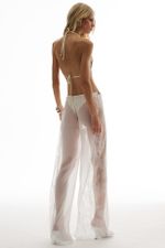 Calça Dara Renda Off White | Dara Off-White Pants