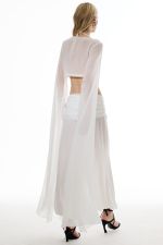 Cropped Ava Off White | Ava Off-White Cropped Top