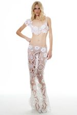 Set Eclipse – Crochê Off - SOB ENCOMENDA | Eclipse Crochet Off-White Set