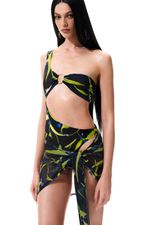 Maiô Argola Tropical Citrus | Tropical Citrus Ring Swimsuit