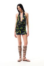 Vestido Slip Curto Tropical Citrus | Tropical Citrus Short Slip Dress