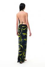Vestido Slip Longo Tropical Citrus | Tropical Citrus Long Slip Dress