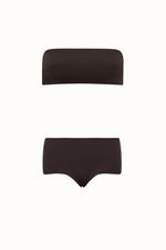 Short Under Cintura Baixa Café | Low-Rise Under Shorts Coffee