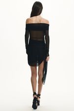 Vestido Liah Tule Preto | Liah Black Dress