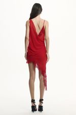 Vestido Nara Renda Vermelho | Nara Red Dress