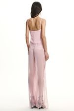 Calça Dara Renda Rosa Claro | Dara Baby Pink Pants