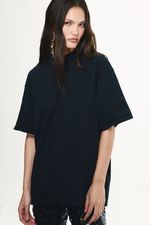T-shirt Over Preta | Black Oversized T-Shirt