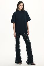 T-shirt Over Preta | Black Oversized T-Shirt