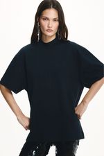 T-shirt Over Preta | Black Oversized T-Shirt