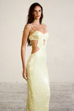 Vestido Oceanus Lima | Oceanus Lime Dress 