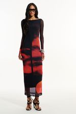 Vestido Tule Longo Heat | Long Heat Tulle Dress
