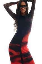 Vestido Tule Longo Heat | Long Heat Tulle Dress