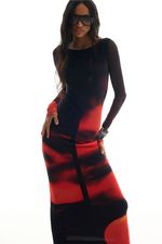 Vestido Tule Longo Heat | Long Heat Tulle Dress
