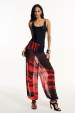 Calça Aladim Tule Heat | Heat Harem Tulle Pants