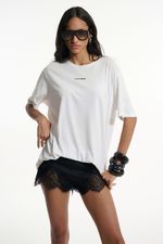 Mini Short Renda Preto | Black Lace Mini Shorts