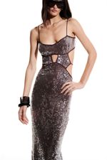 Vestido Oceanus Marrom | Oceanus Brown Dress