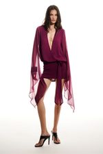 Vestido Vênus Uva | Venus Grape Mini Dress