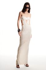 Vestido Oceanus Creme | CREAM OCEANUS DRESS