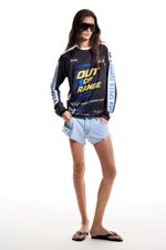Short Jeans Destroyed Washed | WASHED DESTROYED DENIM SHORTS