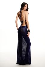 Vestido Crystal Azul Royal | Crystal Royal Blue Dress