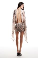 Mini Vestido Vênus Python | PYTHON VENUS DRESS