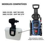APLICADOR + BICO + BRAÇO DA LAVADORA GHP180