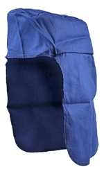 TOUCA SOLDADOR BRIM TIPO ARABE AZUL CARBOGRAFITE