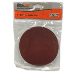 DISCO DE LIXA BASE VELCRO 125MM - 10PCS - GRÃO 100