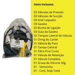 KIT REPARO COMPLETO COM STOP E HELICE K3XX KARCHER