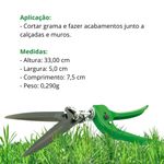 TESOURA BEL-JARDIM VERDE TRAPP TS-180