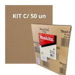 KIT COM 50 FOLHA DE LIXA 230MM X 280MM GRÃO 60 PARA MADEIRA MAKITA ( AMARELA )