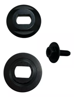 KIT FLANGE EXTERNA + FLANGE INTERNA + PARAFUSO DA SERRA MÁRMORE 4100NH2