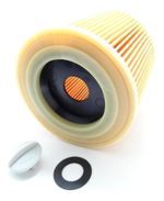 FILTRO SANFONADO CARTUCHO ASPIRADOR KARCHER A2104 NT20/1 NT38/1 (COD. ANT. 97552600)