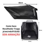 CESTO RECOLHEDOR PARA CORTADOR DE GRAMA JT/WT/MB/LF-55C/LF-65WT (SEM ARMAÇÃO) - TRAPP