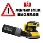 LIXADEIRA ROTO ORBITAL SCS220 - STANLEY 20V MAX S/BAT/CARREG