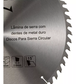 DISCO DE SERRA PARA MADEIRA 305 X 25.4 X 60T 12