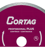 DISCO DIAMANTADO 10 PROFISSIONAL PLUS CORTAG 254MM