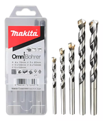 KIT DE BROCAS MULIMATERIAL COM 5 PEÇAS MAKITA