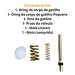 KIT REPARO DO GATILHO PARA PISTOLA WAP MINI ANTIGA