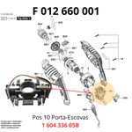 PORTA ESCOVA + CARVÃO FURADEIRA SKIL 6600 AB F012660001