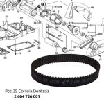 CORREIA PLAINA ELÉTRICA BOSCH PHO100 PHO15-82 GHO 20-82