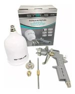 PISTOLA PINTURA GRAVIDADE 600ML COM 3 BICOS 1.2 1.5 1.8 STELS