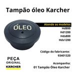 TAMPA DO ÓLEO HD800 HD1200 HDS KARCHER