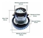 MOTOR COMUM ASPIRADOR BPS1S 220V 1000W (COMUM / MAIOR) A10 A13 A20 GT200 GT300 GT3000