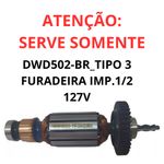 INDUZIDO C/ ROLAMENTO 710W 127V DWD502 TIPO 3 DEWALT