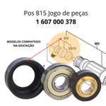 JOGO DE PEÇAS ESMERILHADEIRA/LIXADEIRA BOSCH GWS 15-125/GPO 12 CE