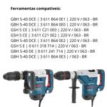 PAR ESCOVAS MARTELO 5 KG BOSCH