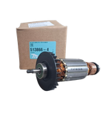INDUZIDO 127V PARA SERRA MÁRMORE MAKITA 4100NH3 (COD. ANT. 518641-3)