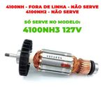 INDUZIDO 127V PARA SERRA MÁRMORE MAKITA 4100NH3 (COD. ANT. 518641-3)